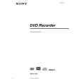 SONY RDR-GX3 Owners Manual SONY RDR-GX3 Owners Manual