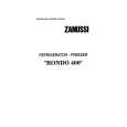 ZANUSSI ZF4RED Owners Manual ZANUSSI ZF4RED Owners Manual