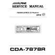ALPINE CDA7878R Service Manual ALPINE CDA7878R Service Manual
