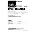 PIONEER PDX-540 Service Manual PIONEER PDX-540 Service Manual