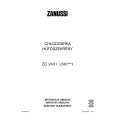 ZANUSSI ZC 2431 Owners Manual ZANUSSI ZC 2431 Owners Manual