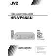 JVC HR-VP658U Owners Manual JVC HR-VP658U Owners Manual