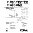 SONY KV27XBR37 Service Manual SONY KV27XBR37 Service Manual