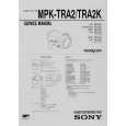 SONY MPK-TRA2 Service Manual SONY MPK-TRA2 Service Manual