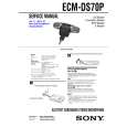 SONY ECMDS70P Service Manual SONY ECMDS70P Service Manual