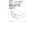 SONY SU41T2 Owners Manual SONY SU41T2 Owners Manual