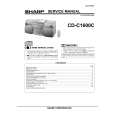 SHARP CD-C1600C Service Manual SHARP CD-C1600C Service Manual