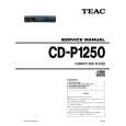 TEAC CD-P1250 Service Manual TEAC CD-P1250 Service Manual