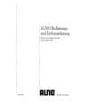 ALNO AGE8106IW Owners Manual ALNO AGE8106IW Owners Manual