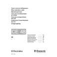 ELECTROLUX CE48 Owners Manual ELECTROLUX CE48 Owners Manual