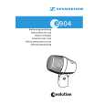SENNHEISER E904 Owners Manual SENNHEISER E904 Owners Manual