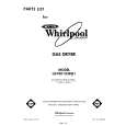 WHIRLPOOL LG7801XMW1 Parts Catalog WHIRLPOOL LG7801XMW1 Parts Catalog