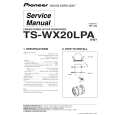 PIONEER TS-WX20LPA/EW7 Service Manual PIONEER TS-WX20LPA/EW7 Service Manual