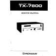 PIONEER TX7800 Service Manual PIONEER TX7800 Service Manual