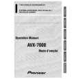 PIONEER AVX-7000 Owners Manual PIONEER AVX-7000 Owners Manual
