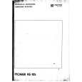 UNITRA PIONIER RE105 Service Manual UNITRA PIONIER RE105 Service Manual