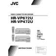 JVC HR-VP672U Owners Manual JVC HR-VP672U Owners Manual