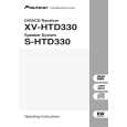 PIONEER XV-HTD330/KCXJ Owners Manual PIONEER XV-HTD330/KCXJ Owners Manual
