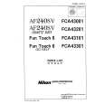 NIKON FCA43001 Parts Catalog NIKON FCA43001 Parts Catalog