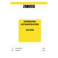 ZANUSSI ZDI6556N Owners Manual ZANUSSI ZDI6556N Owners Manual