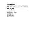 ROLAND D-10 Owners Manual ROLAND D-10 Owners Manual