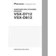PIONEER VSX-D712-K/KUXJI Owners Manual PIONEER VSX-D712-K/KUXJI Owners Manual