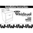 WHIRLPOOL 3LG5701XPW0 Installation Manual WHIRLPOOL 3LG5701XPW0 Installation Manual