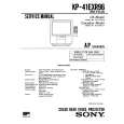 SONY KPR46EXR15 Service Manual SONY KPR46EXR15 Service Manual