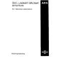 AEG LAVDiplomatSw Owners Manual AEG LAVDiplomatSw Owners Manual