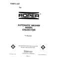 WHIRLPOOL AX6245VG0 Parts Catalog WHIRLPOOL AX6245VG0 Parts Catalog