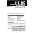 HITACHI HT-860 Owners Manual HITACHI HT-860 Owners Manual