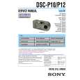 SONY DSC-P10 LEVEL2 Service Manual SONY DSC-P10 LEVEL2 Service Manual