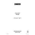 ZANUSSI ZT162 Owners Manual ZANUSSI ZT162 Owners Manual