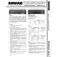 SHURE FP16 Owners Manual SHURE FP16 Owners Manual