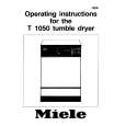 MIELE T1050 Owners Manual MIELE T1050 Owners Manual