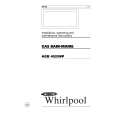 WHIRLPOOL AGB 452/WP Owners Manual WHIRLPOOL AGB 452/WP Owners Manual