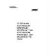 ZANUSSI ZC604VW1 Owners Manual ZANUSSI ZC604VW1 Owners Manual