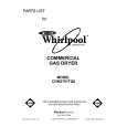 WHIRLPOOL CGM2761TQ0 Parts Catalog WHIRLPOOL CGM2761TQ0 Parts Catalog