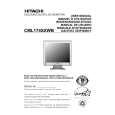 HITACHI CML174SXWB Owners Manual HITACHI CML174SXWB Owners Manual