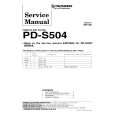 PIONEER PDS504 Service Manual PIONEER PDS504 Service Manual