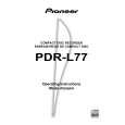 PIONEER PDR-L77/KUXJ/CA Owners Manual PIONEER PDR-L77/KUXJ/CA Owners Manual
