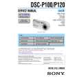 SONY DSC-P100 LEVEL2 Service Manual SONY DSC-P100 LEVEL2 Service Manual