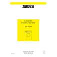 ZANUSSI ZWF388 Owners Manual ZANUSSI ZWF388 Owners Manual