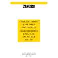 ZANUSSI ZOU541N Owners Manual ZANUSSI ZOU541N Owners Manual