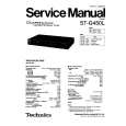 TECHNICS STG450L Service Manual TECHNICS STG450L Service Manual