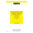ZANUSSI TCF655E Owners Manual ZANUSSI TCF655E Owners Manual