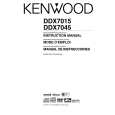 KENWOOD DDX7015 Owners Manual KENWOOD DDX7015 Owners Manual