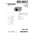 SONY MDX66XLP Service Manual SONY MDX66XLP Service Manual