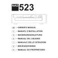 NAD 523 Owners Manual NAD 523 Owners Manual