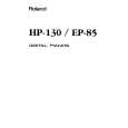 ROLAND HP130 Owners Manual ROLAND HP130 Owners Manual